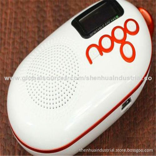 Mini audio speaker, standard USB charging ports